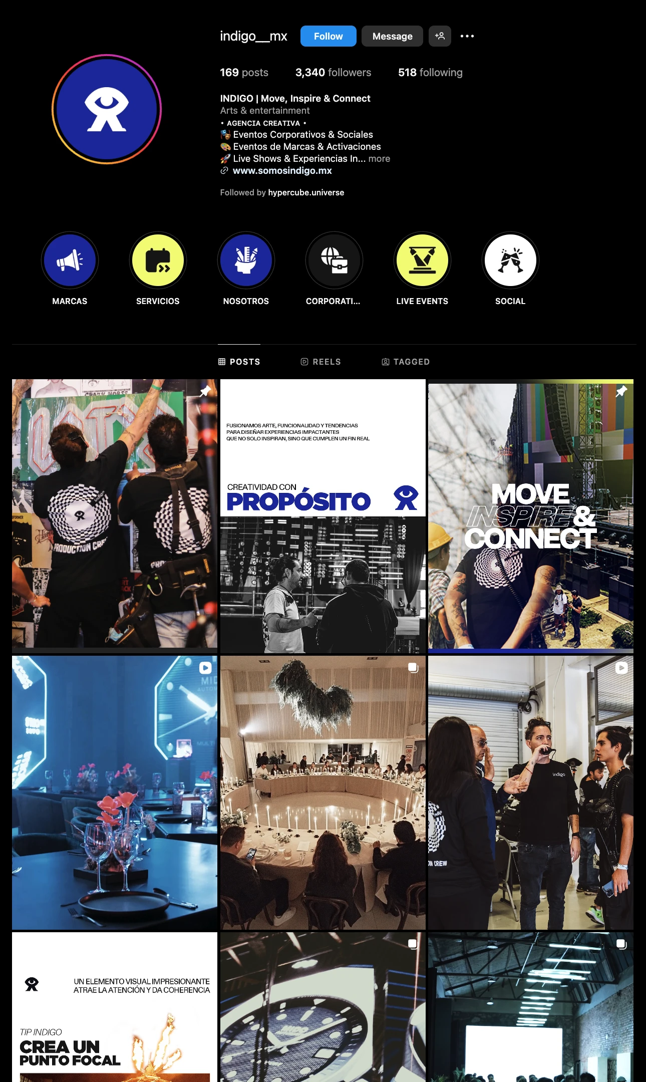 Indigo - Social Media